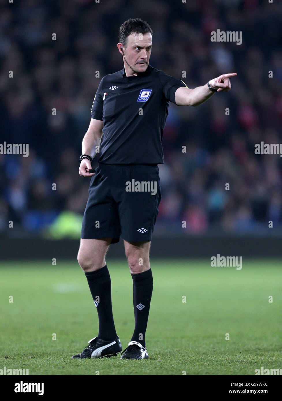 Fußball - Npower Football League Championship - Cardiff City gegen Derby County - Cardiff City Stadium Stockfoto