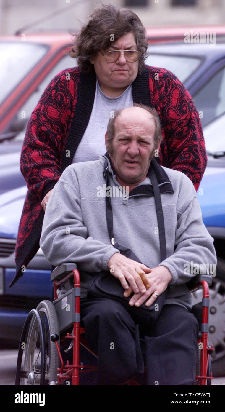 Jeffrey Tanner Gerichtsverfahren Stockfoto