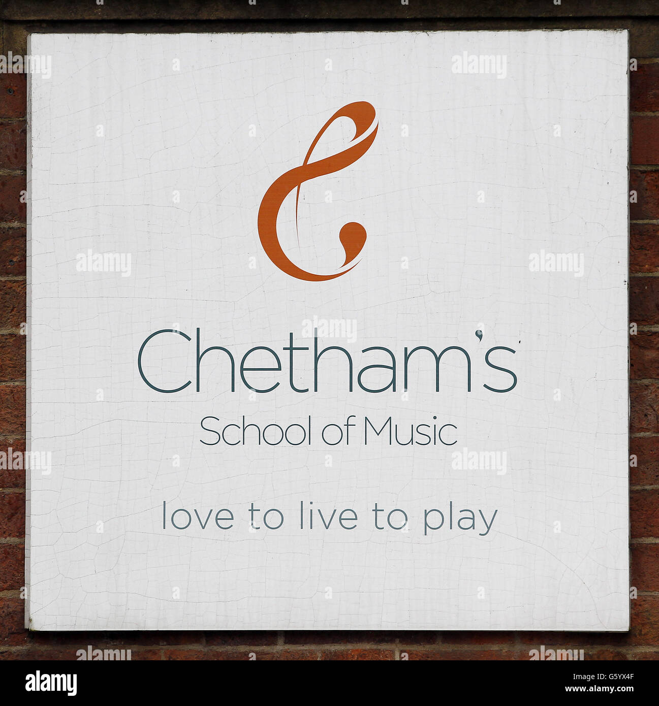 Eine allgemeine Ansicht der Chetham's School of Music in Manchester. Stockfoto