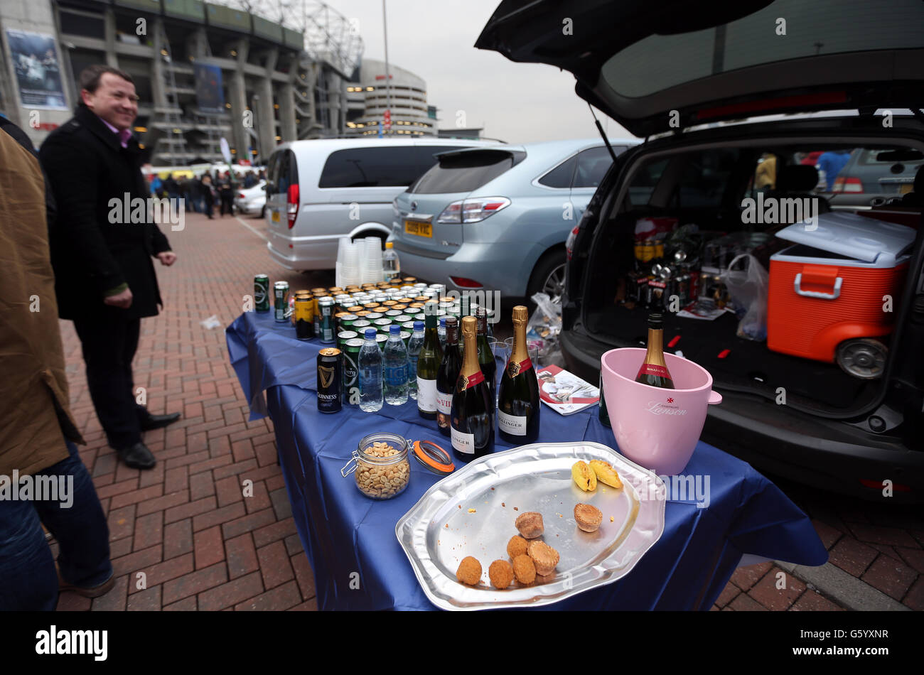 Rugby-Union - RBS 6 Nations Championship 2013 - England / Frankreich - Twickenham Stockfoto