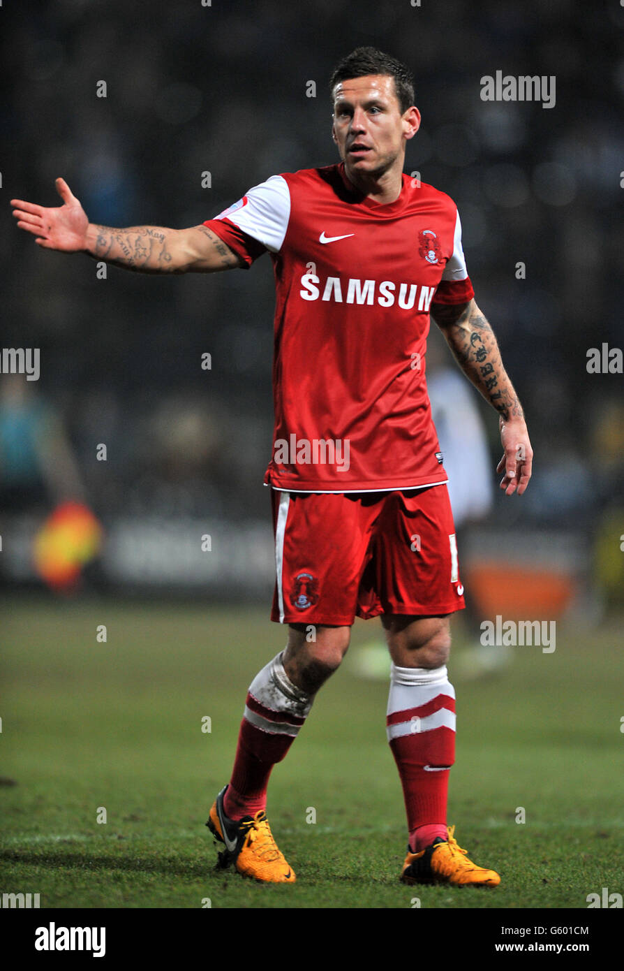 Fußball - Npower Football League One - Notts County V Leyton Orient - Meadow Lane Stockfoto