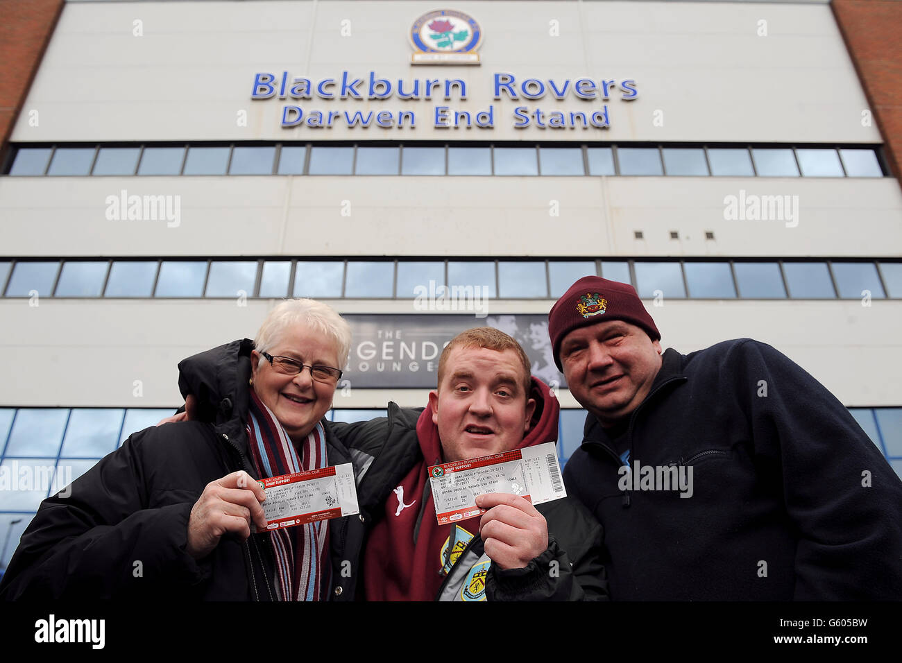 Fußball - Npower Football League Championship - Blackburn Rovers V Burnley - Ewood Park Stockfoto