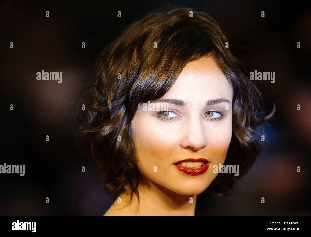 Tuppence Middleton bei der Weltpremiere von Trance, im Odeon West End, in Leicester Square, London. Stockfoto