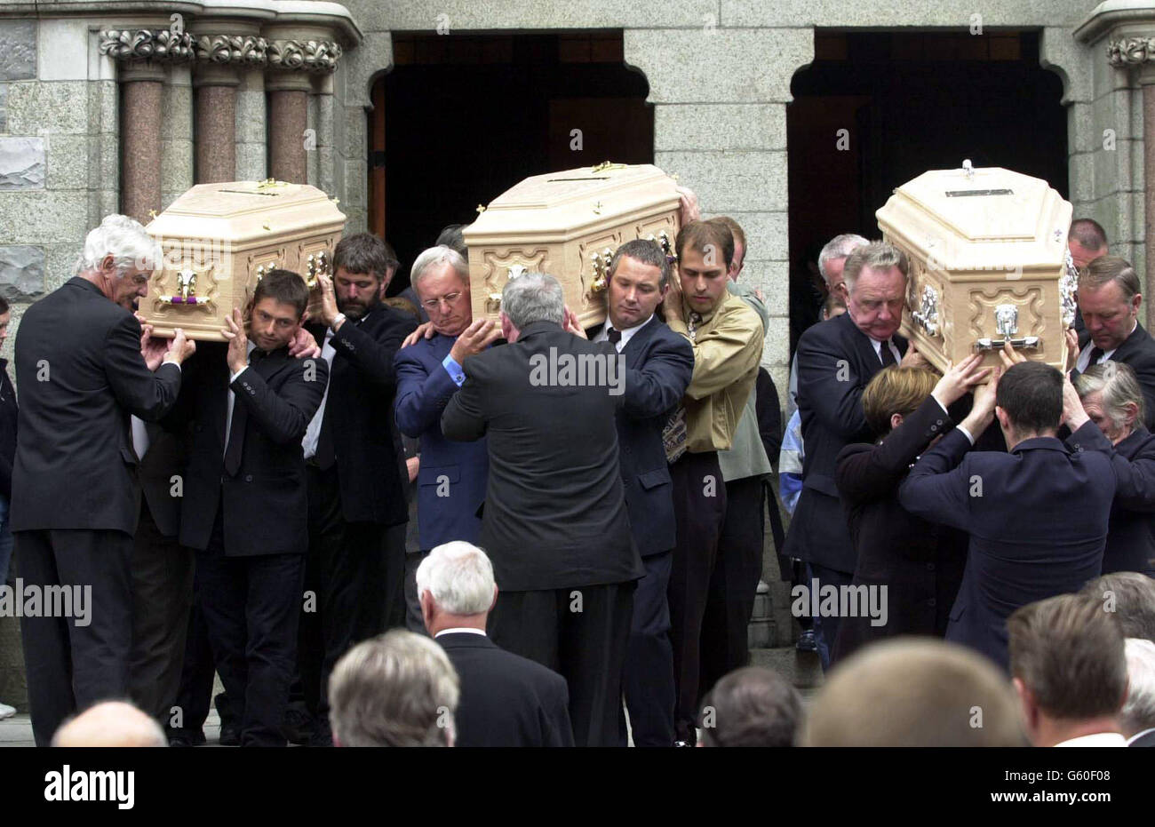 Cooney Familie Beerdigung Stockfoto
