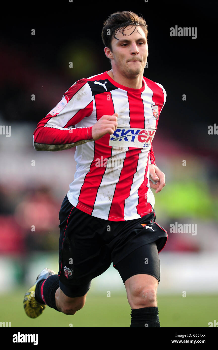 Soccer - npower Football League One - Brentford / Preston North End - Griffin Park. Sam Saunders, Brentford. Stockfoto