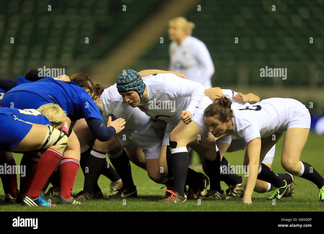 Rugby-Union - Womens RBS 6 Nations Championship 2013 - England Frauen V Frankreich Frauen - Twickenham Stockfoto