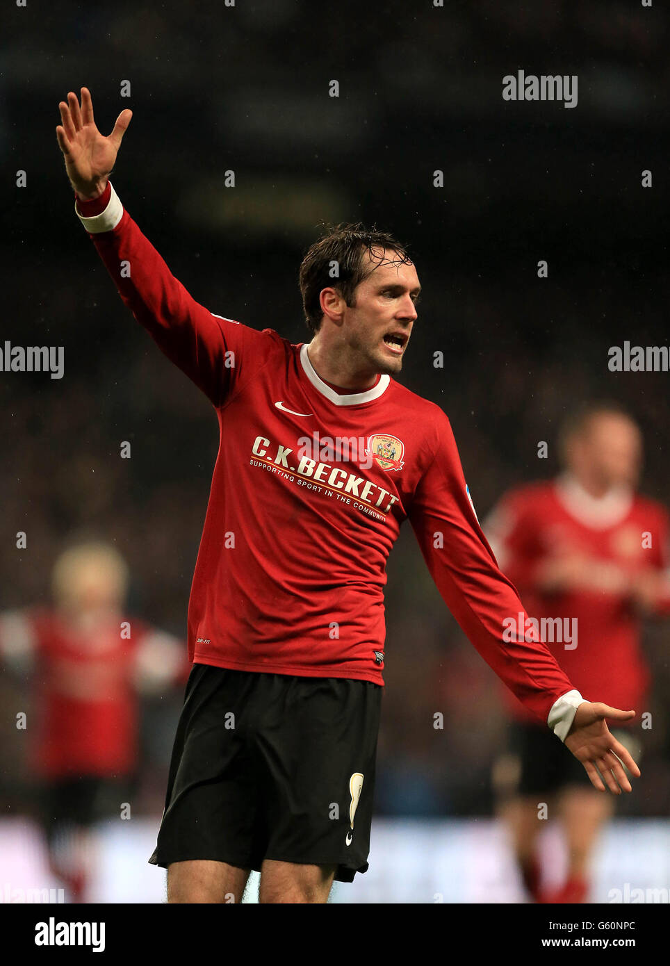 Fußball - FA-Cup - Final Quarter - Manchester City V Barnsley - Etihad Stadium Stockfoto