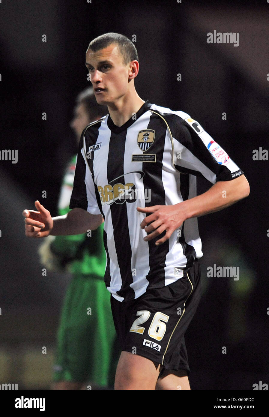 Soccer - npower Football League One - Notts County / Preston North End - Meadow Lane. Hayden Hollis, Notts County Stockfoto