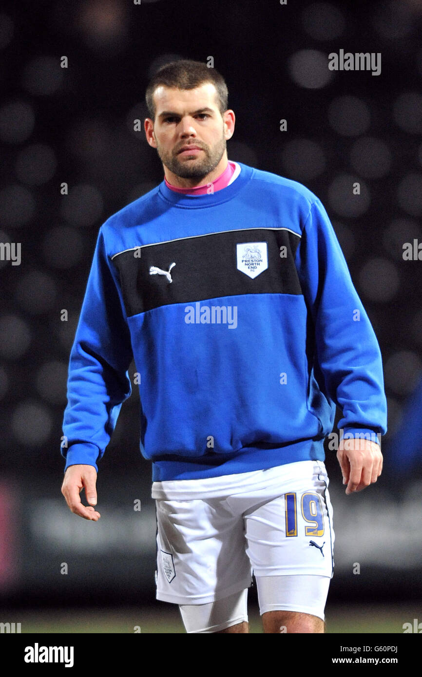 Soccer - npower Football League One - Notts County / Preston North End - Meadow Lane. John Welsh, Preston North End Stockfoto