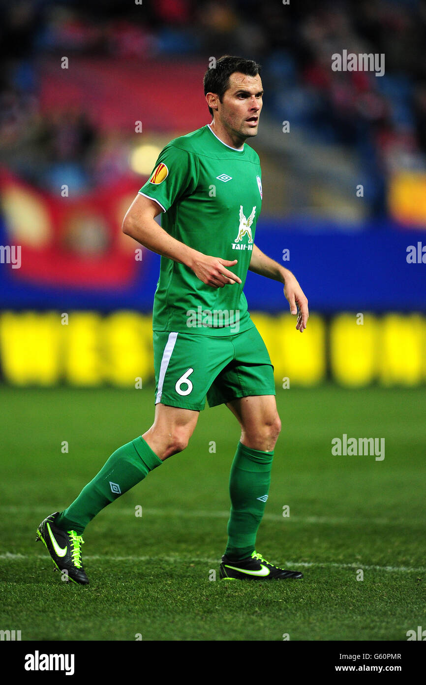 Fußball - UEFA Europa League - Runde der 32 - Hinspiel - Atletico Madrid V Rubin Kazan - Estadio Vicente Calderon Stockfoto