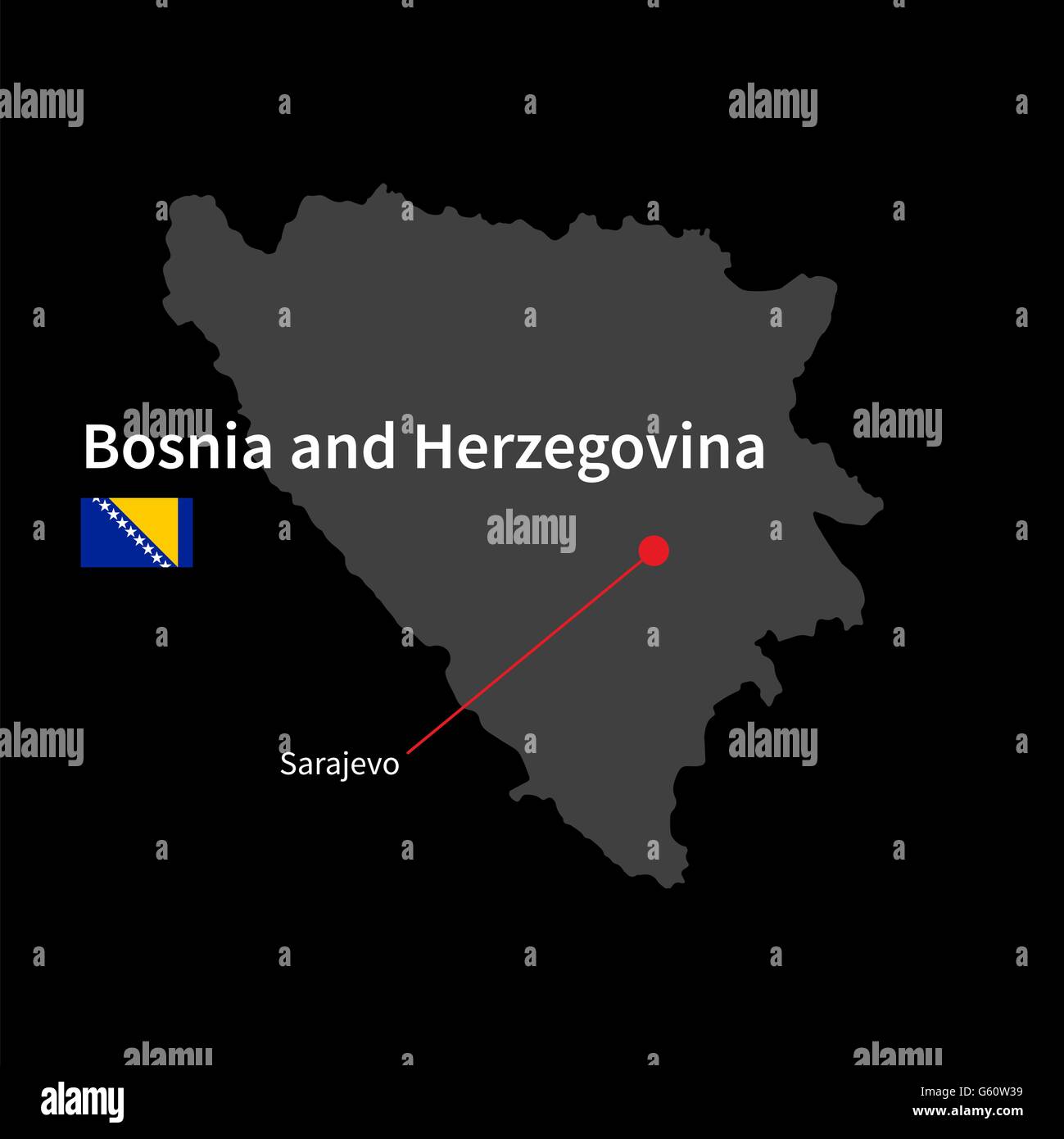 wie heißt die hauptstadt von bosnien