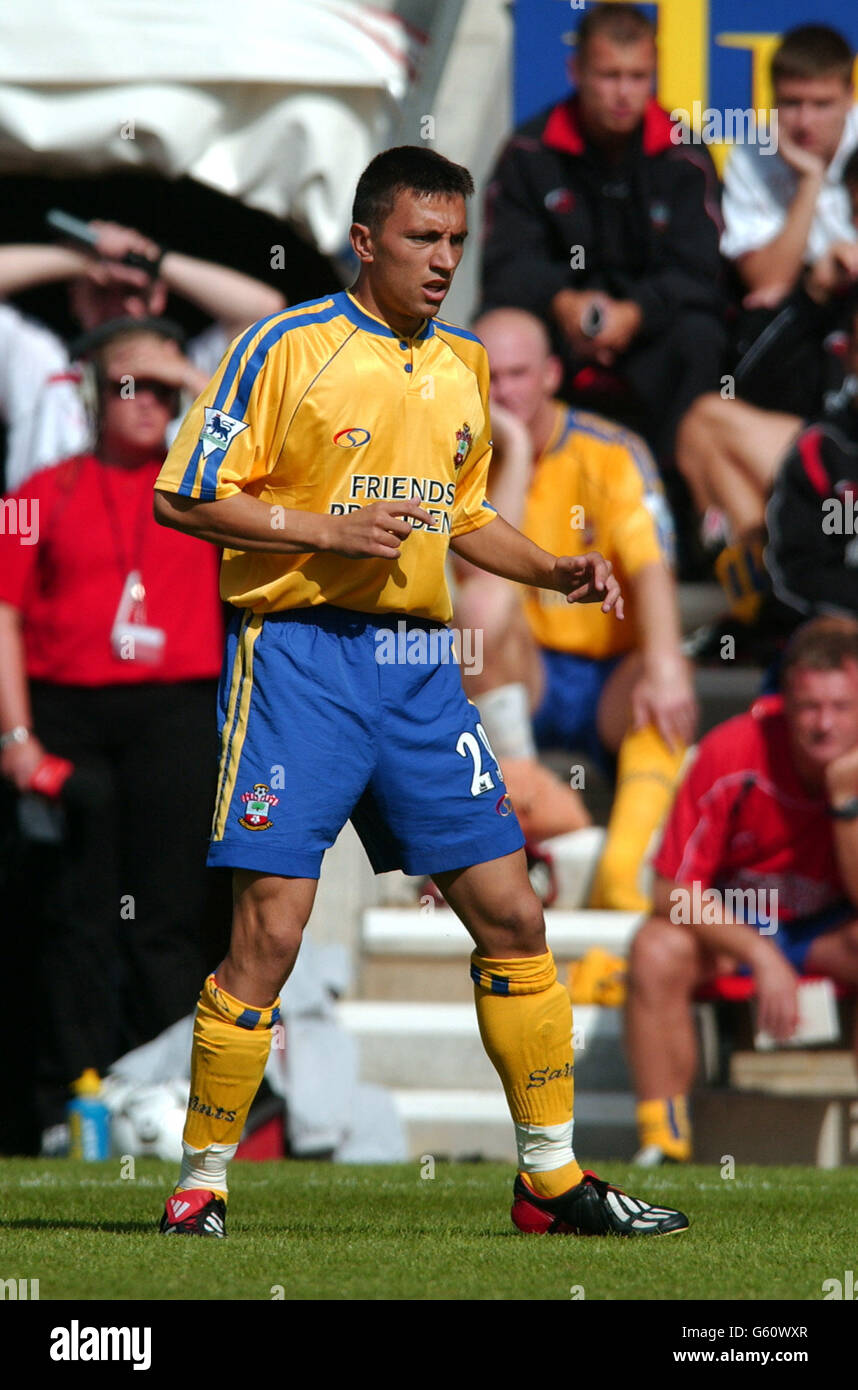 Fabrice Fernandes von Southampton während des Vorsaison-Freundschaftsspiels zwischen Southampton und dem FC Utrecht im St. Mary's Stadium, Southampton. Stockfoto