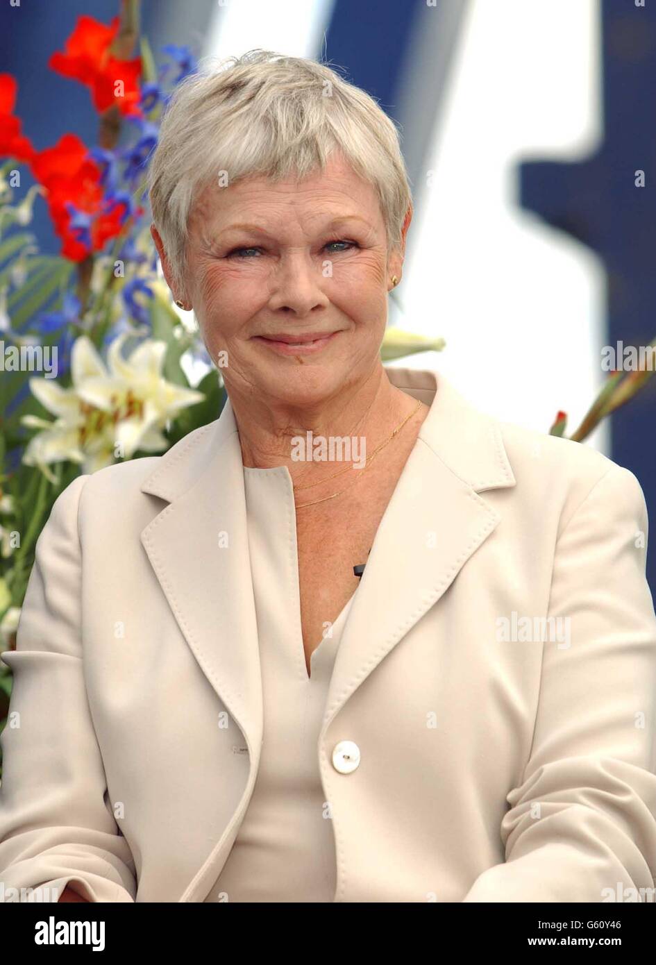 Judi Dench Namen Kreuzfahrtschiff Stockfoto