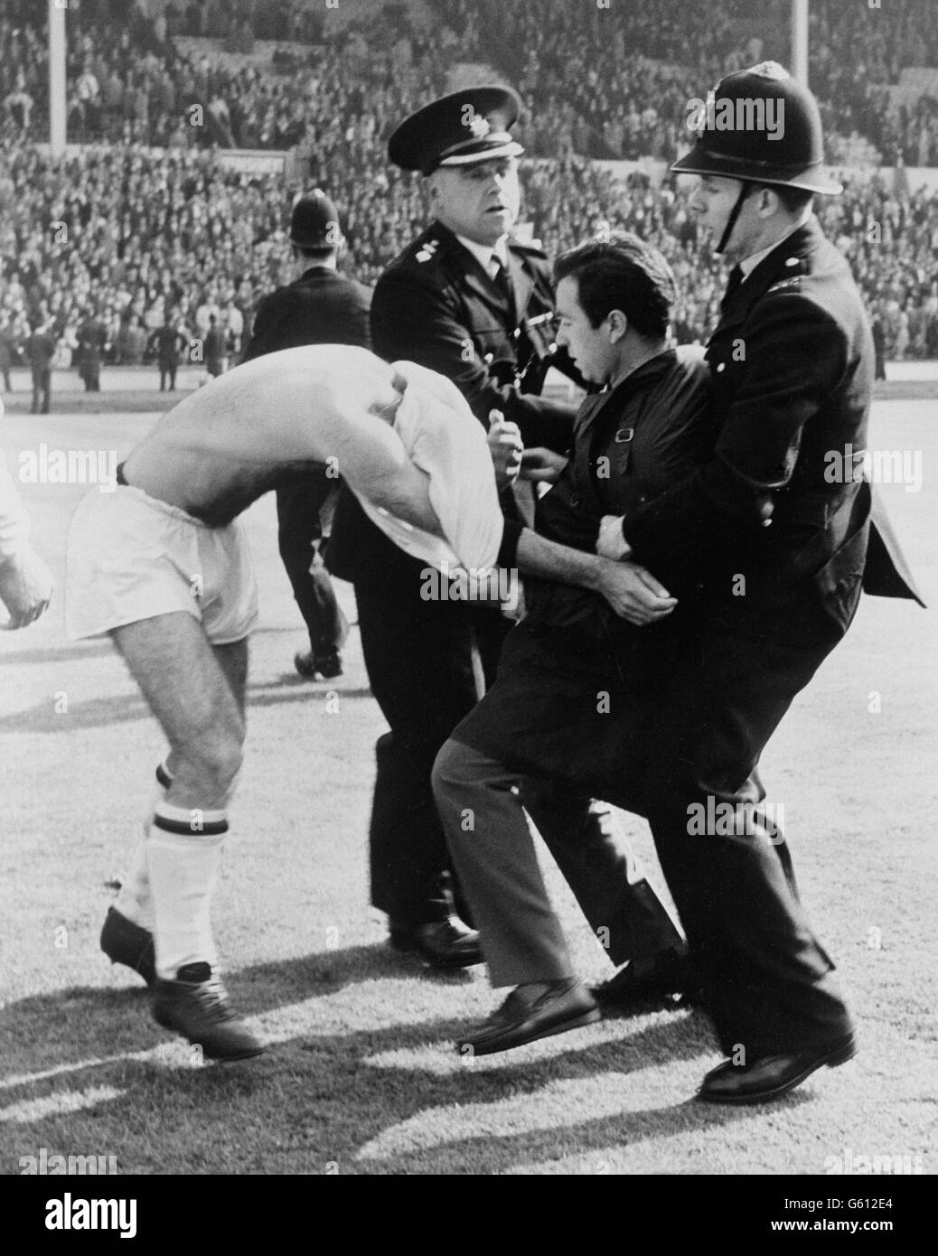 Fußball - UEFA Europapokal-Finale - AC Mailand gegen Benfica - Wembley Stadium, London Stockfoto