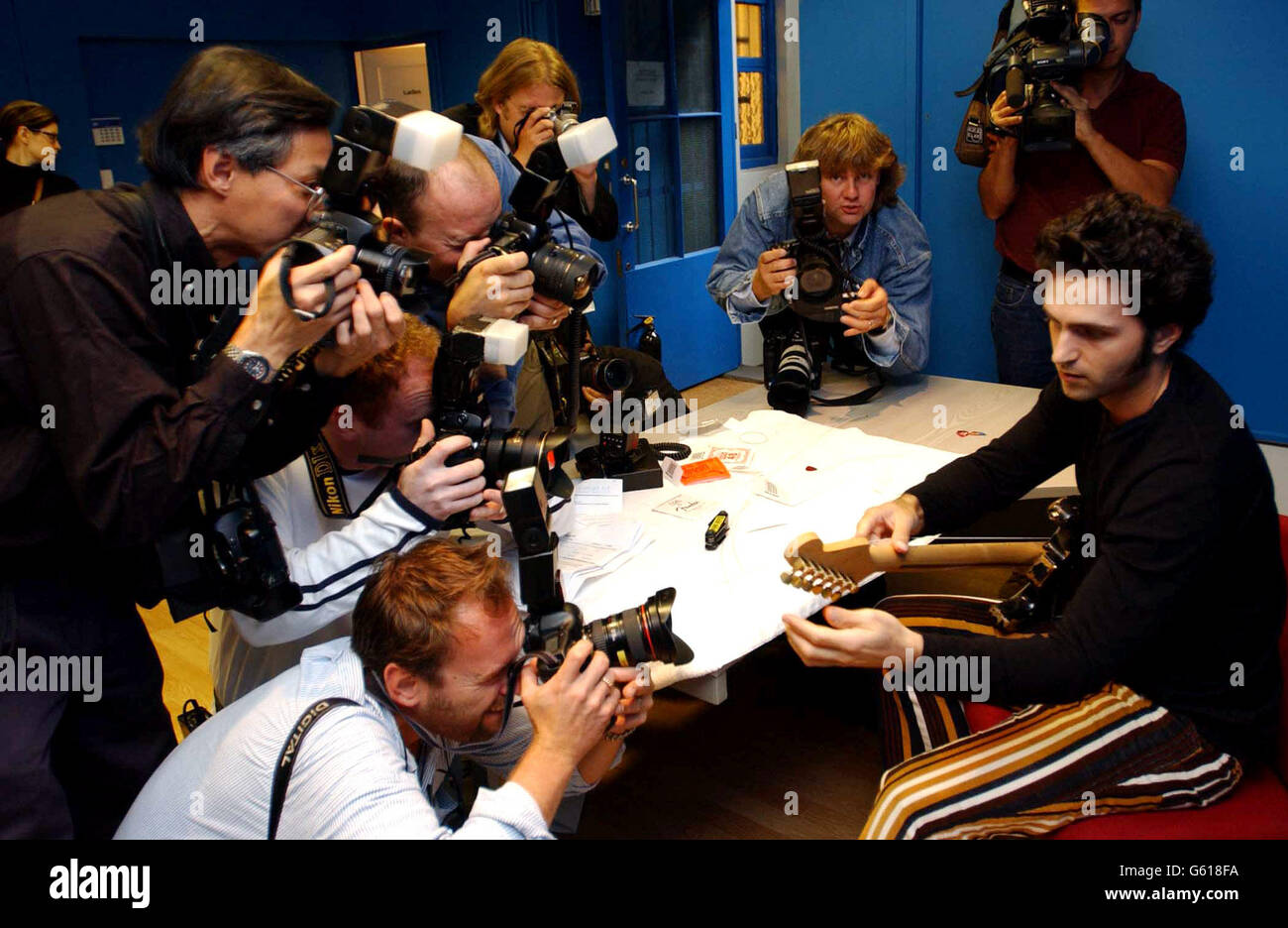 Sohn von rockstar frank zappa Fotos und Bildmaterial in hoher