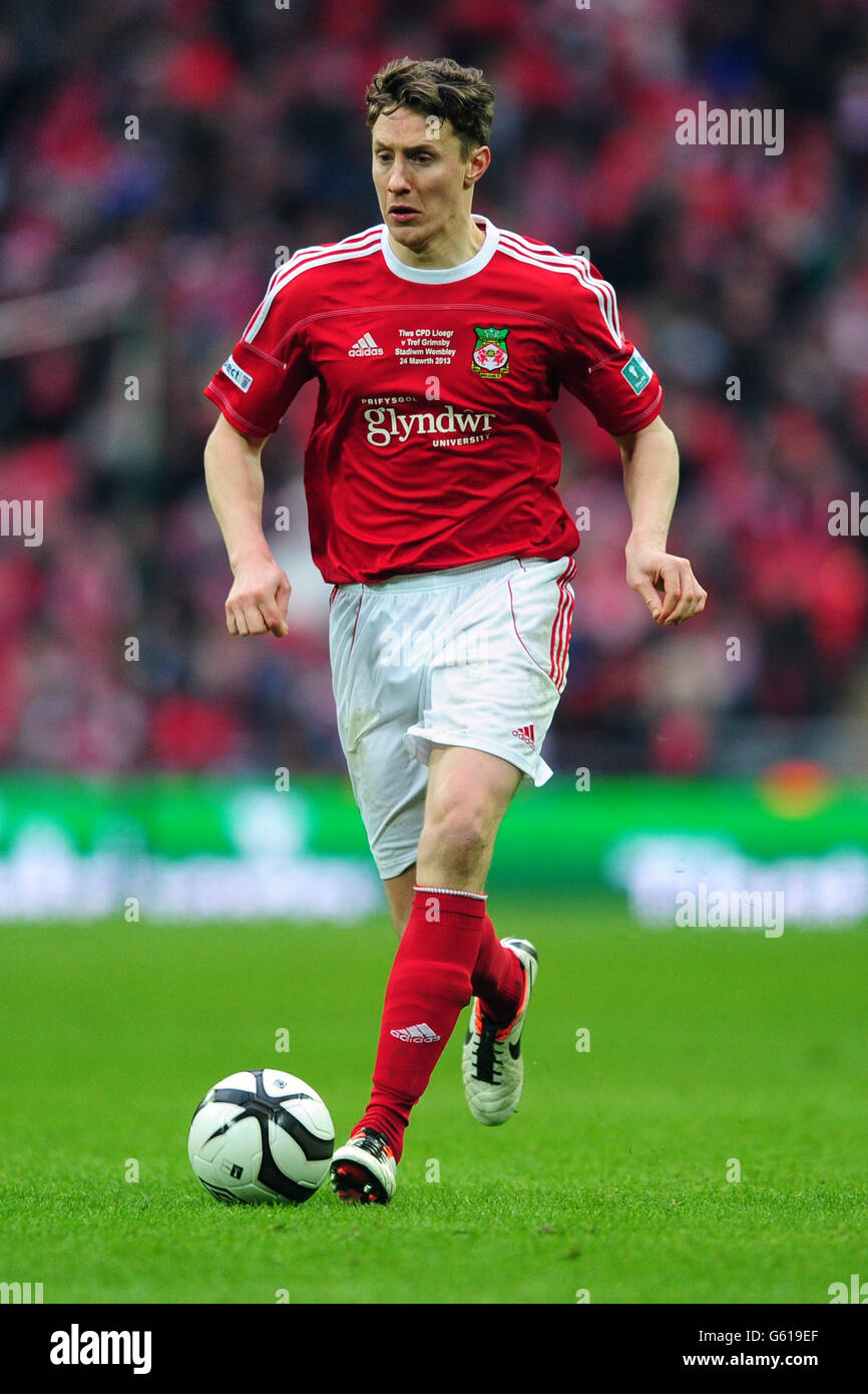 Fußball - die FA Carlsberg Trophy - Finale - Grimsby Town V Wrexham - Wembley-Stadion Stockfoto