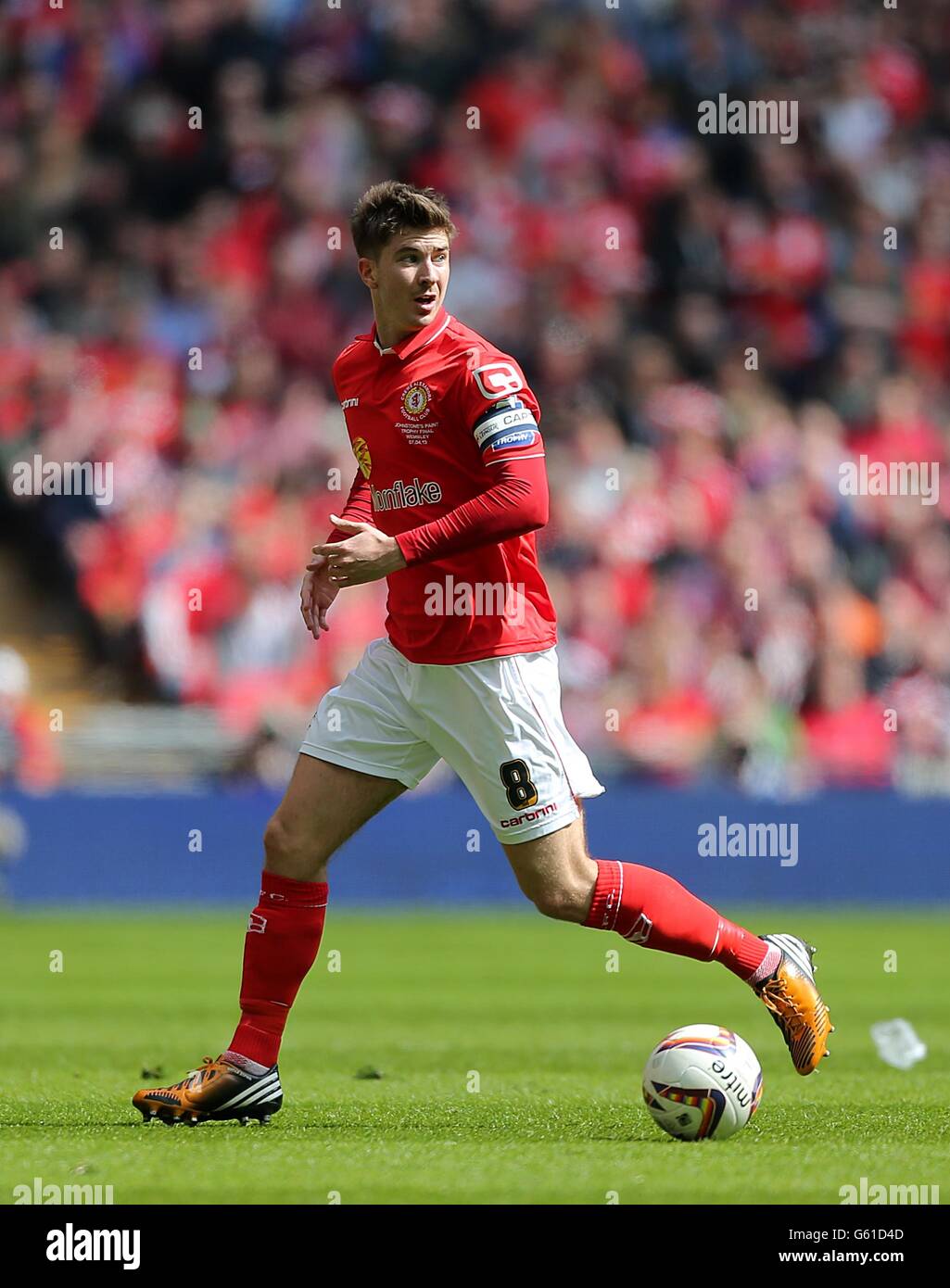 Fußball - Johnstone es Paint Trophy - Finale - Crewe Alexandra gegen Southend United - Wembley-Stadion Stockfoto