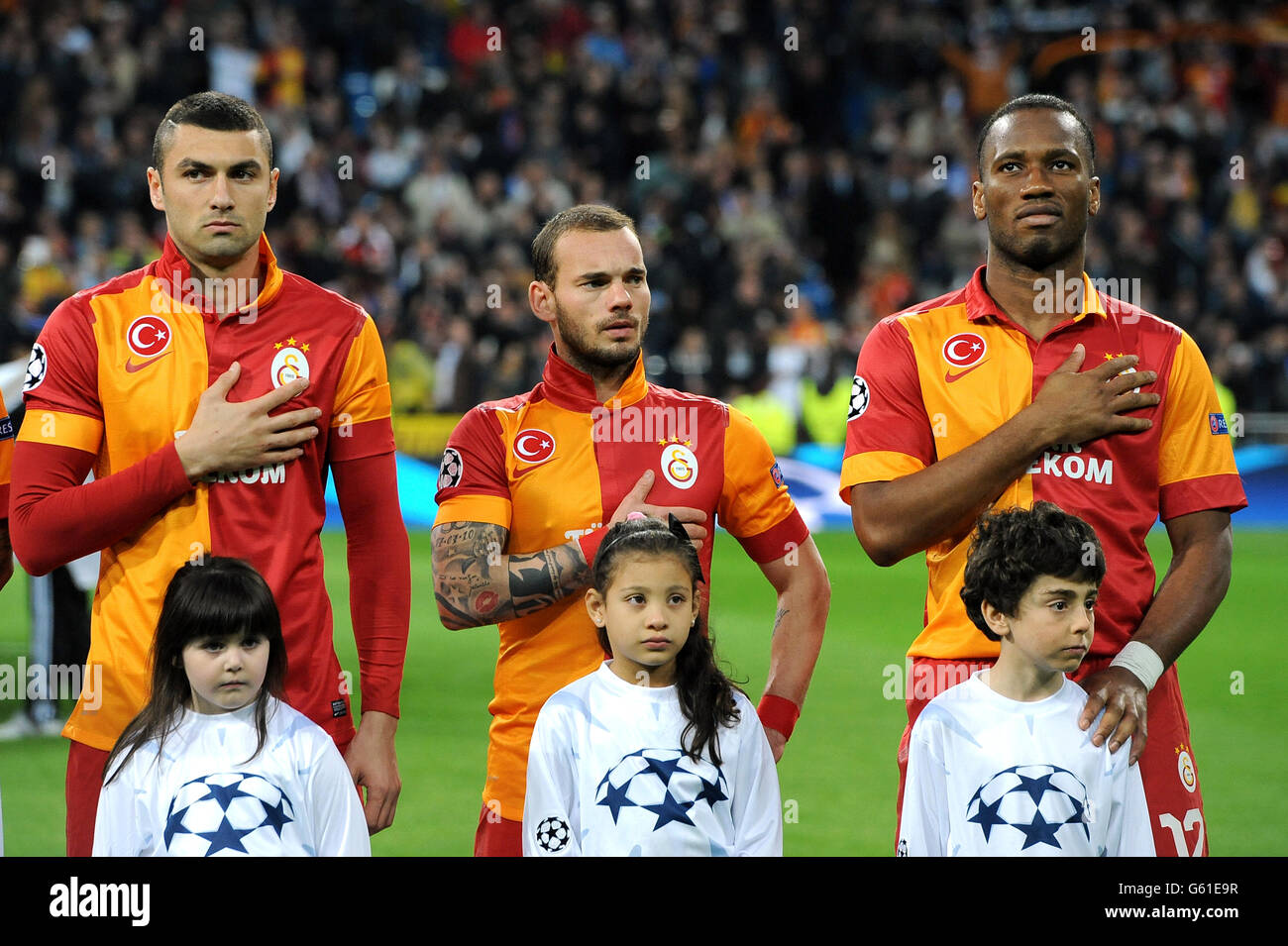 Burak Yilmaz Wesley Sneijder Stockfotos Und Bilder Kaufen Alamy