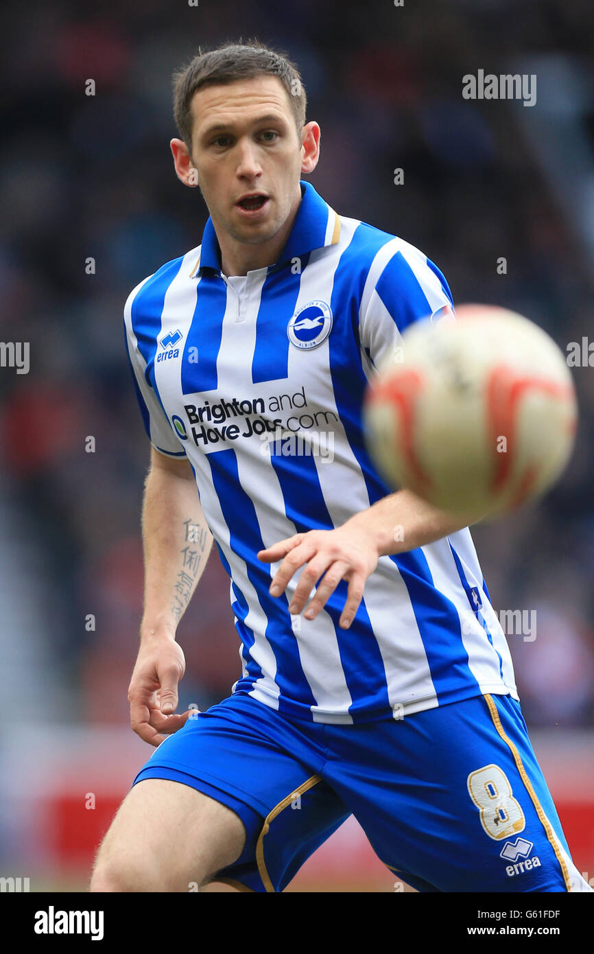 Fußball - Npower Football League Championship - Nottingham Forest V Brighton und Hove Albion - City Ground Stockfoto
