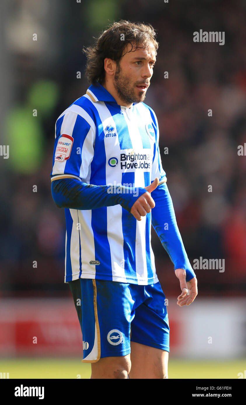 Fußball - Npower Football League Championship - Nottingham Forest V Brighton und Hove Albion - City Ground Stockfoto