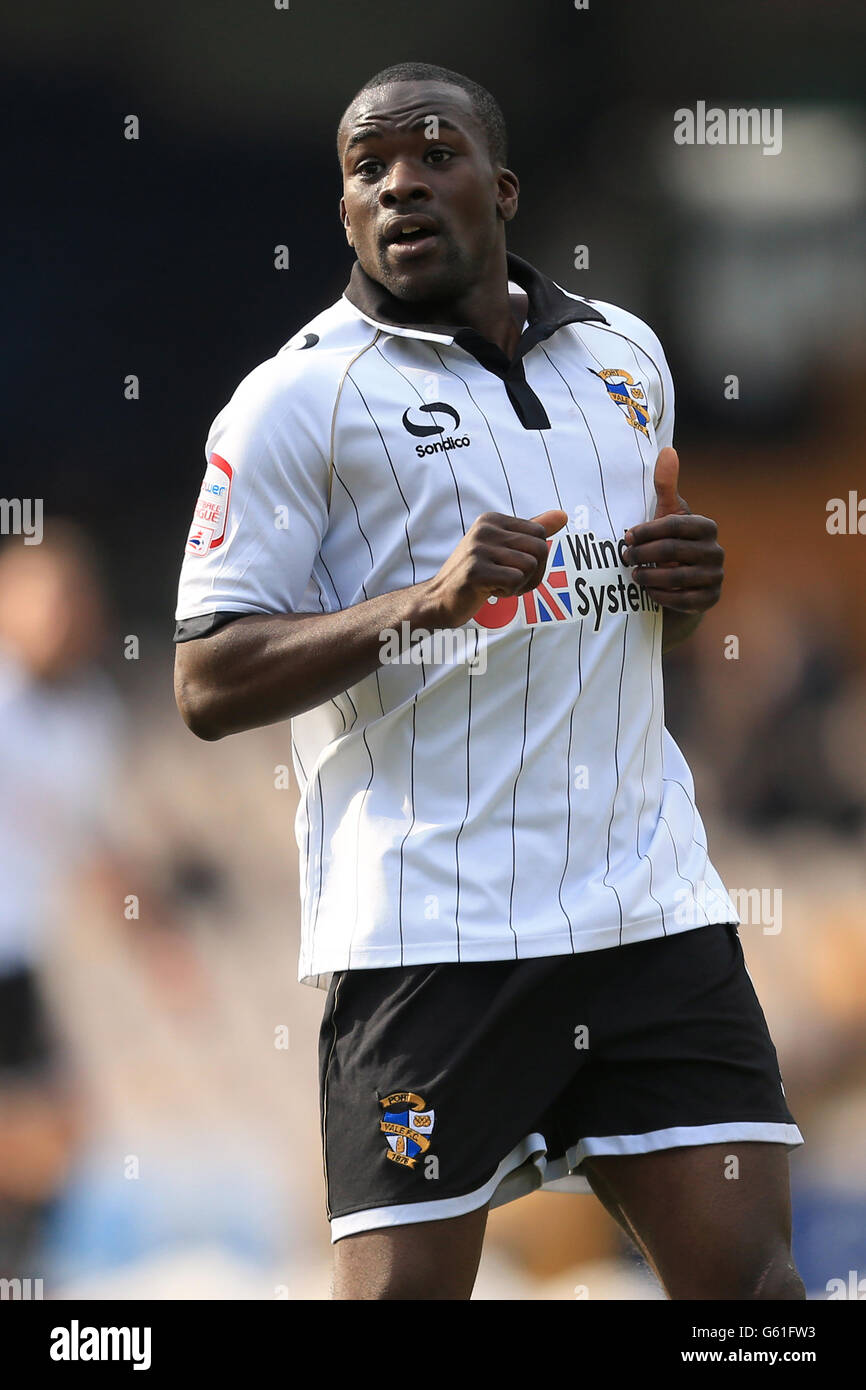 Fußball - npower Football League Two - Port Vale / Cheltenham Town - Vale Park. Anthony Griffith, Port-Bal Stockfoto