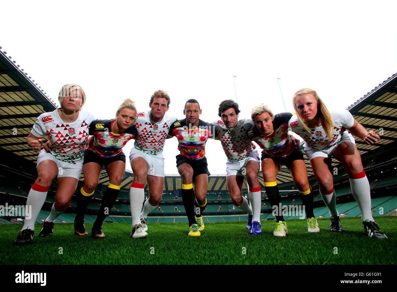 Kay Wilson Rugby S England Sevens Rugby-Teams Danielle Waterman, Kay Wilson, Rob ...