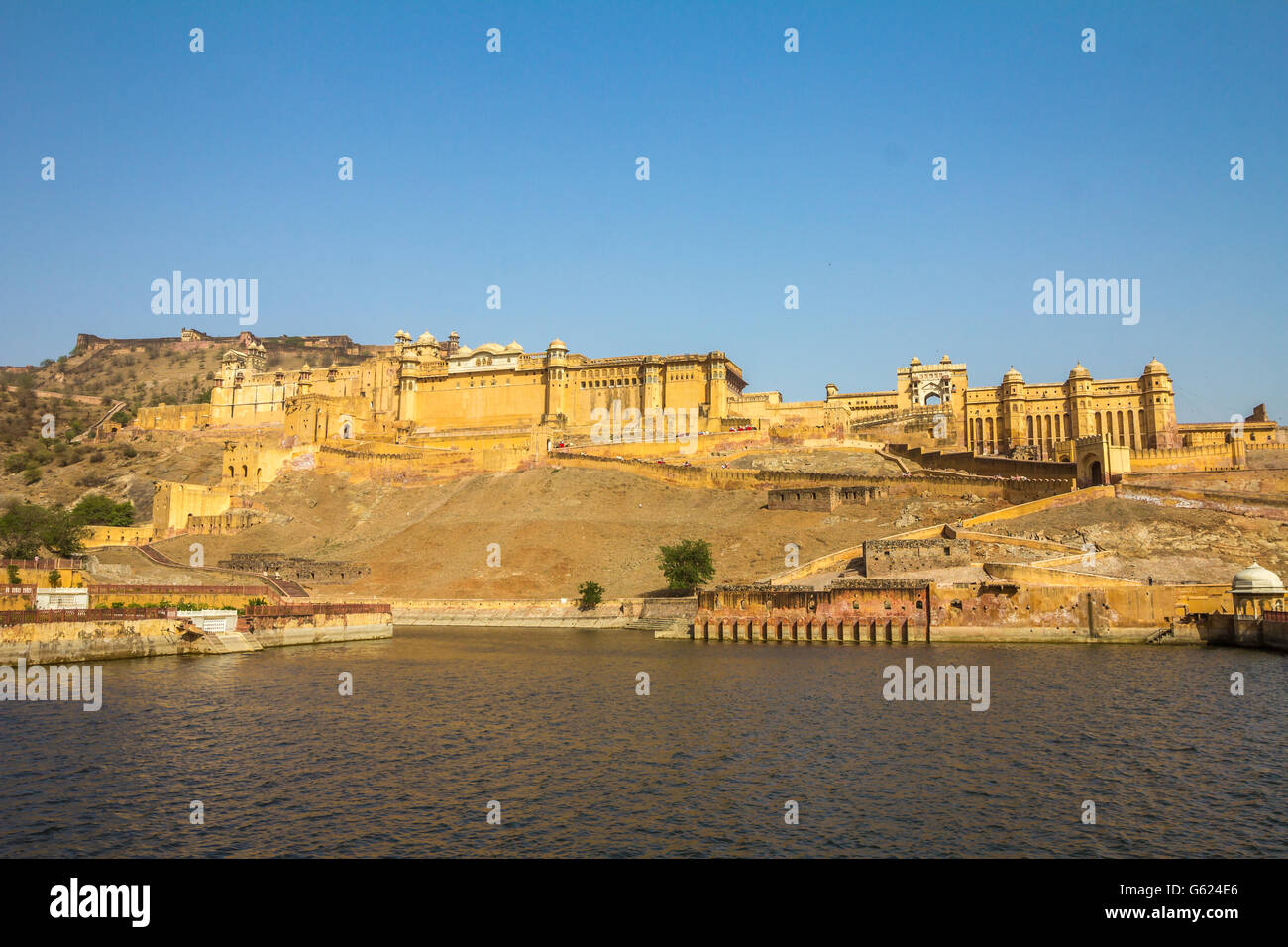 Amer Fort in Jaipur Indien Stockfoto