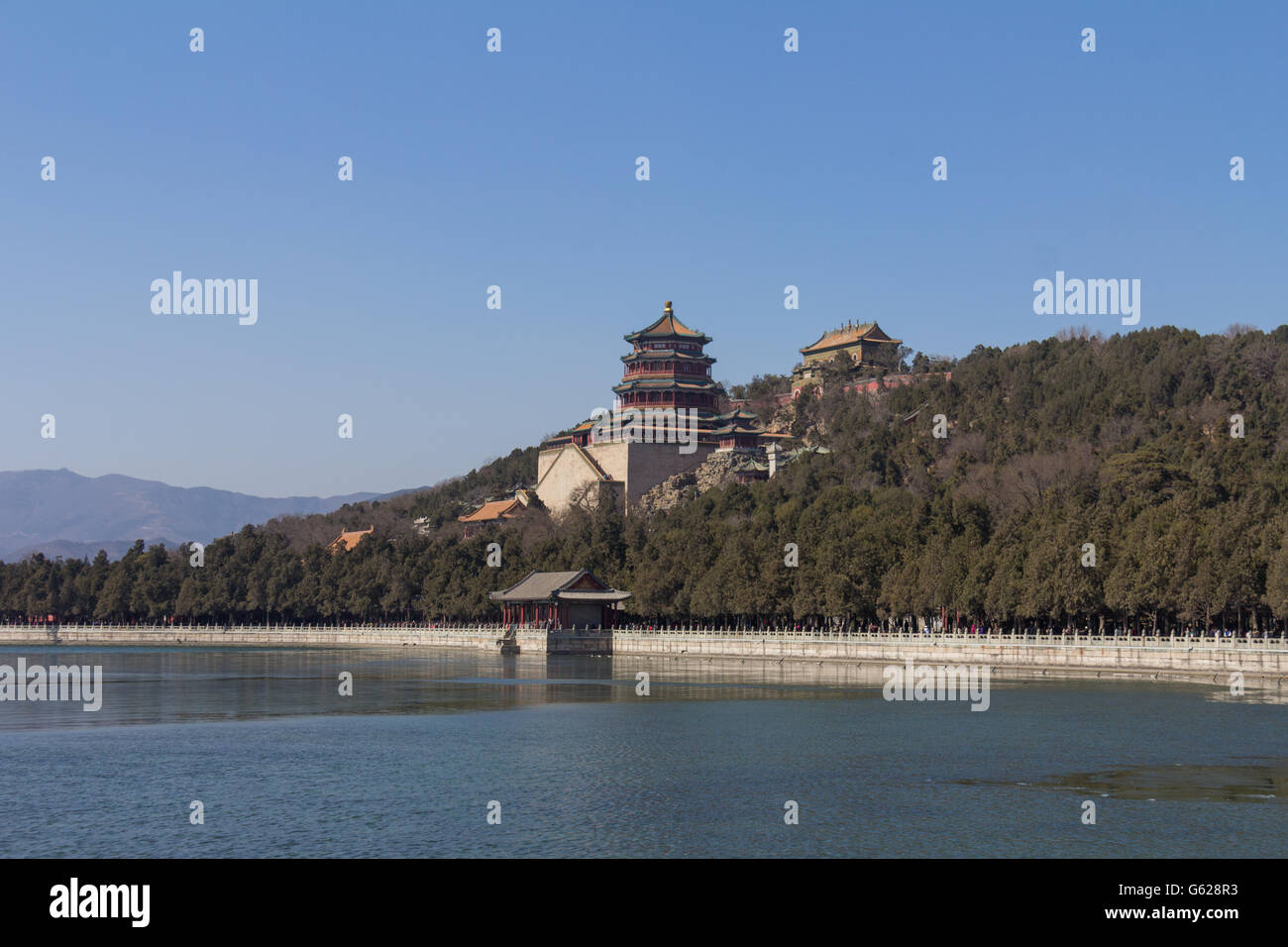 Der Winterpalast in Peking china Stockfoto