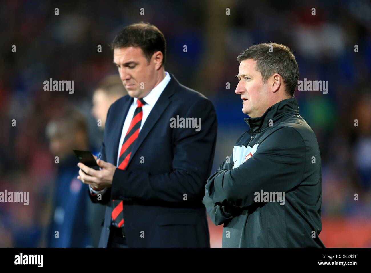 Fußball - Npower Football League Championship - Cardiff City gegen Charlton Athletic - Cardiff City Stadium Stockfoto