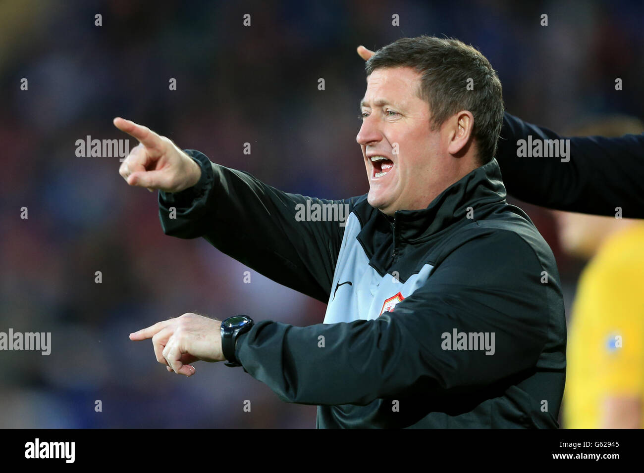 Fußball - Npower Football League Championship - Cardiff City gegen Charlton Athletic - Cardiff City Stadium Stockfoto