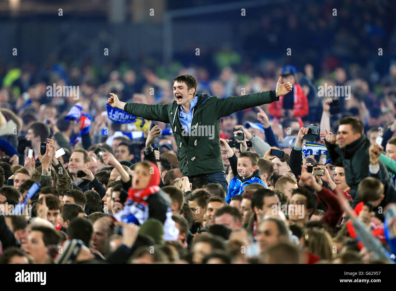 Fußball - Npower Football League Championship - Cardiff City gegen Charlton Athletic - Cardiff City Stadium Stockfoto