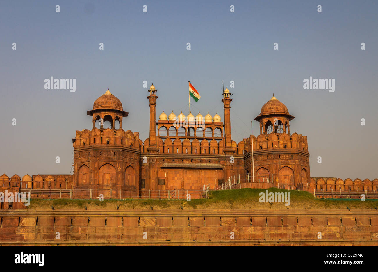 Rotes Fort in Delhi Stockfoto