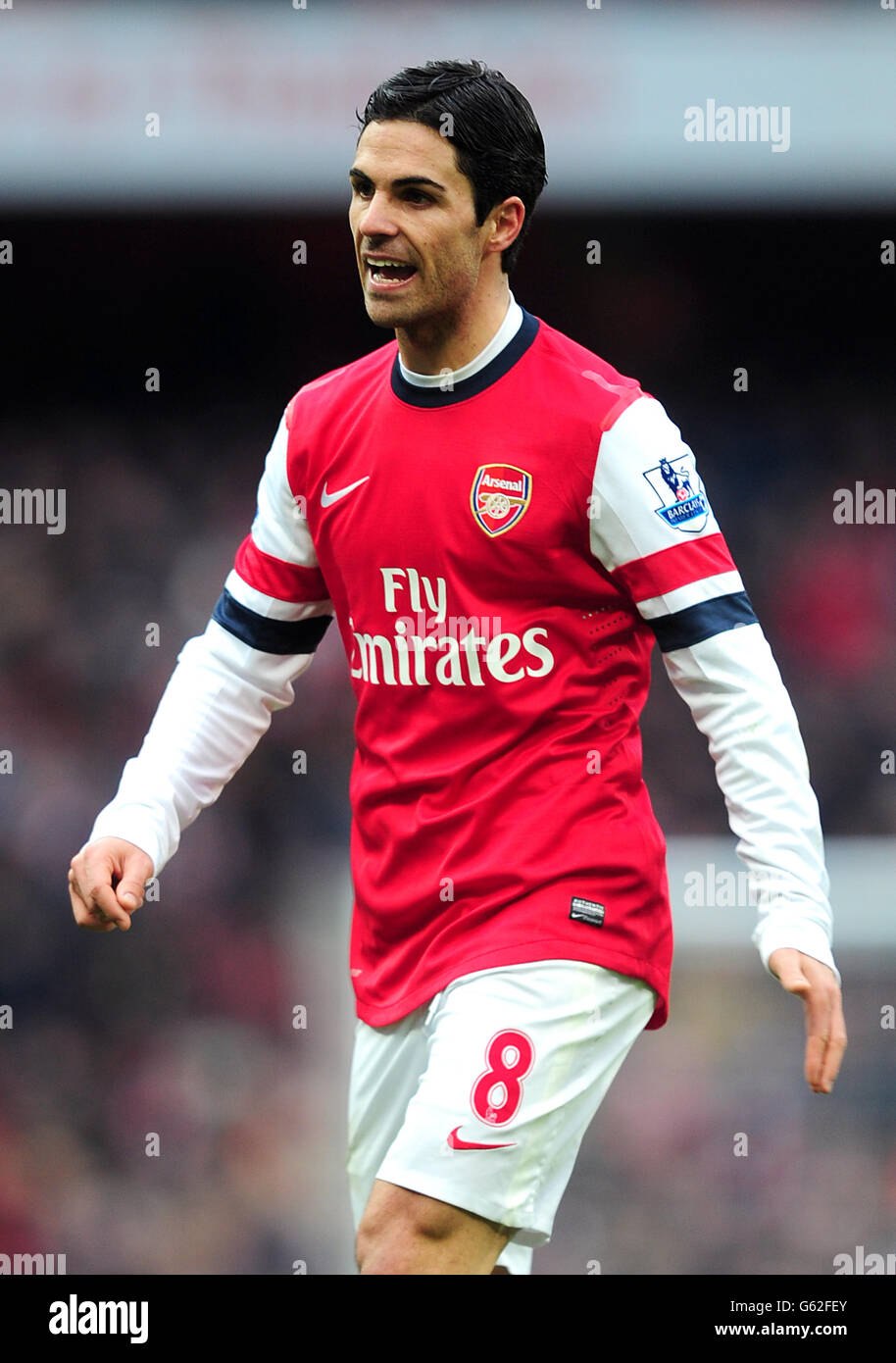 Fußball - Barclays Premier League - Arsenal V Reading - Emirates Stadium Stockfoto