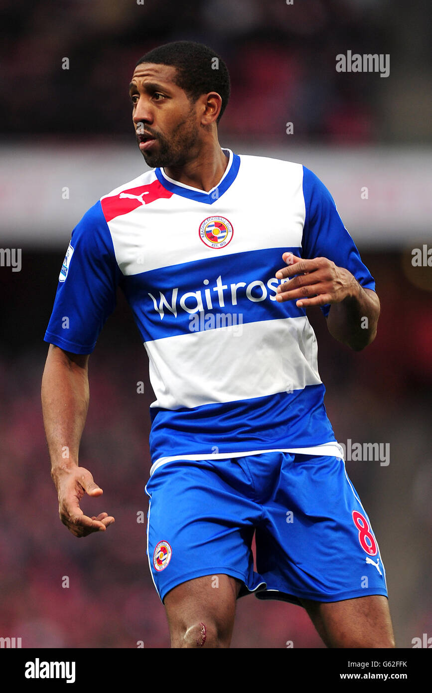 Fußball - Barclays Premier League - Arsenal V Reading - Emirates Stadium Stockfoto