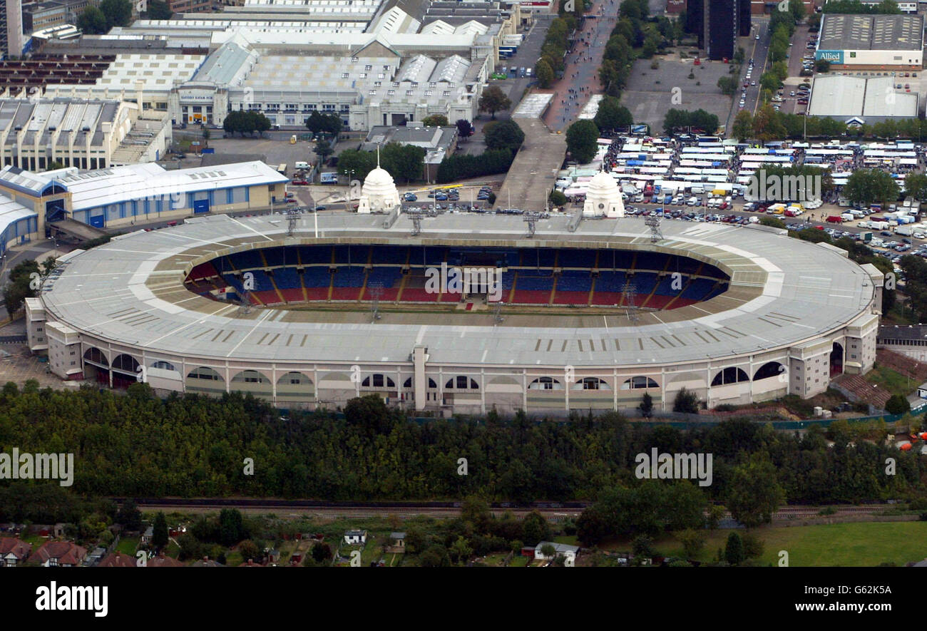 Wembley-Rekonstruktion Stockfoto