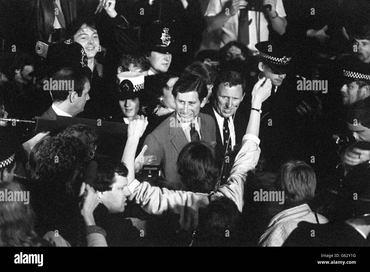 Royalty - Geburt von Prinz William - St. Marien Hospital in London Stockfoto