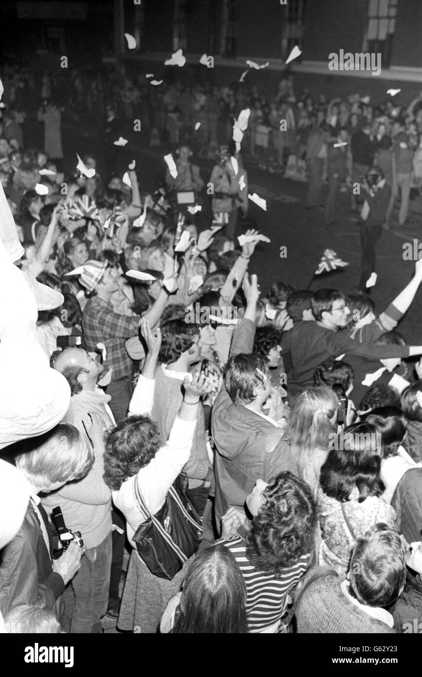 Royalty - Geburt von Prinz William - St. Marien Hospital in London Stockfoto