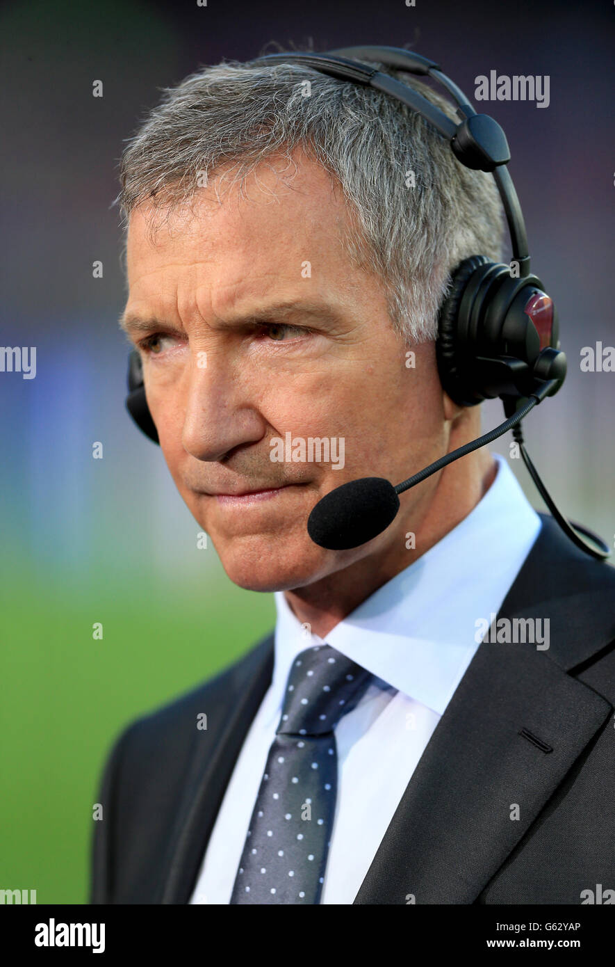 Fußball - UEFA Champions League - Halbfinale - zweite Etappe - Barcelona gegen Bayern München - Nou Camp. Fußballpundit Graeme Souness Stockfoto