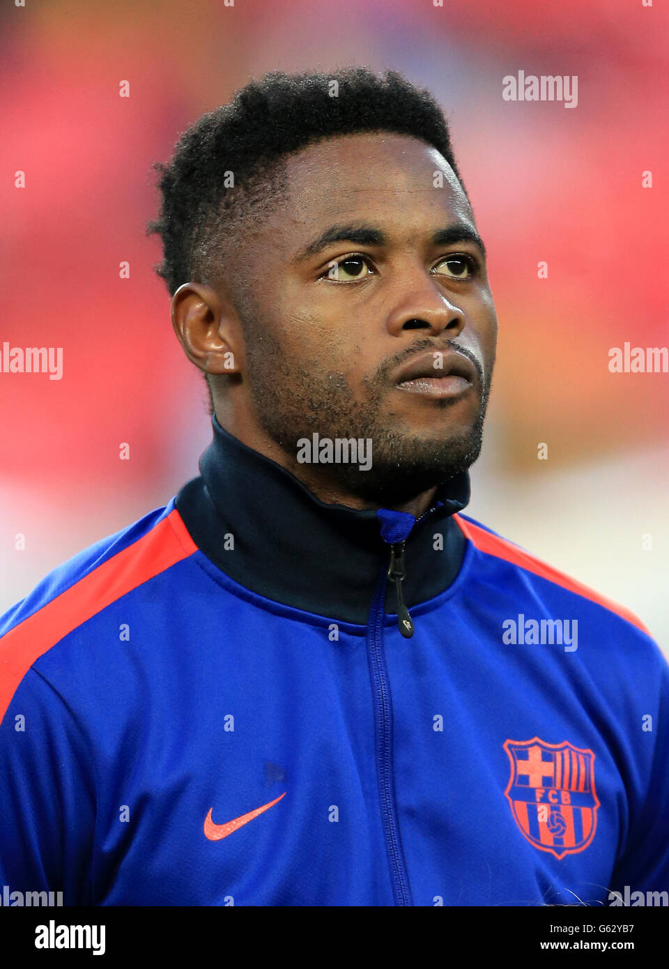 Fußball - UEFA Champions League - Halbfinale - zweite Etappe - Barcelona gegen Bayern München - Nou Camp. Alex Song, Barcelona Stockfoto