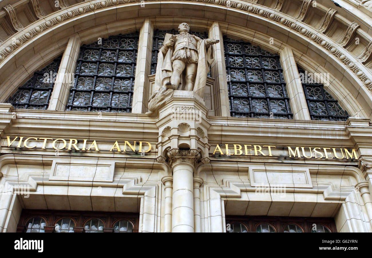 Victoria und Albert Museum Stockfoto
