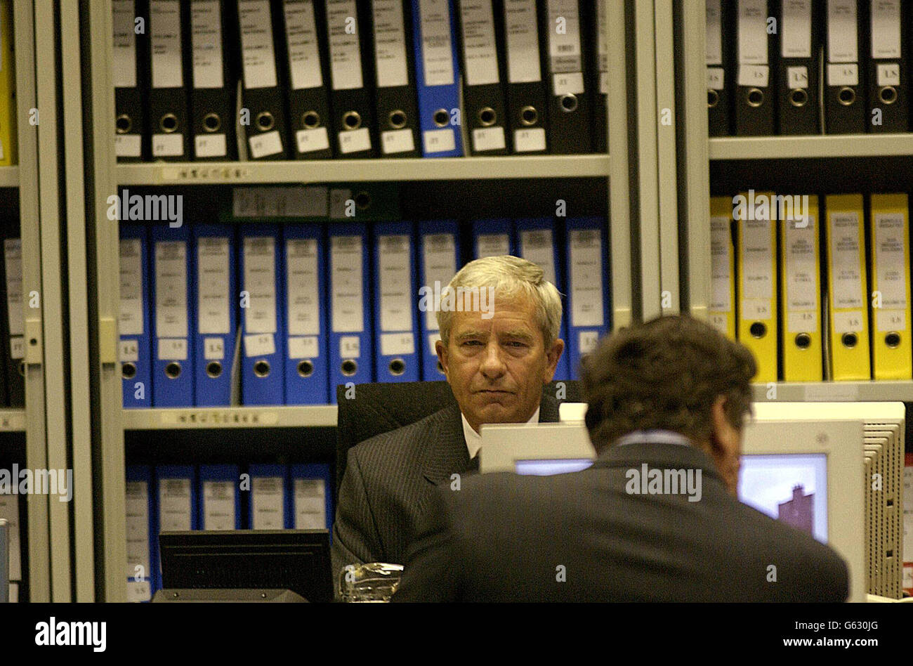 Lord Saville - Bloody Sunday Anfrage Stockfoto