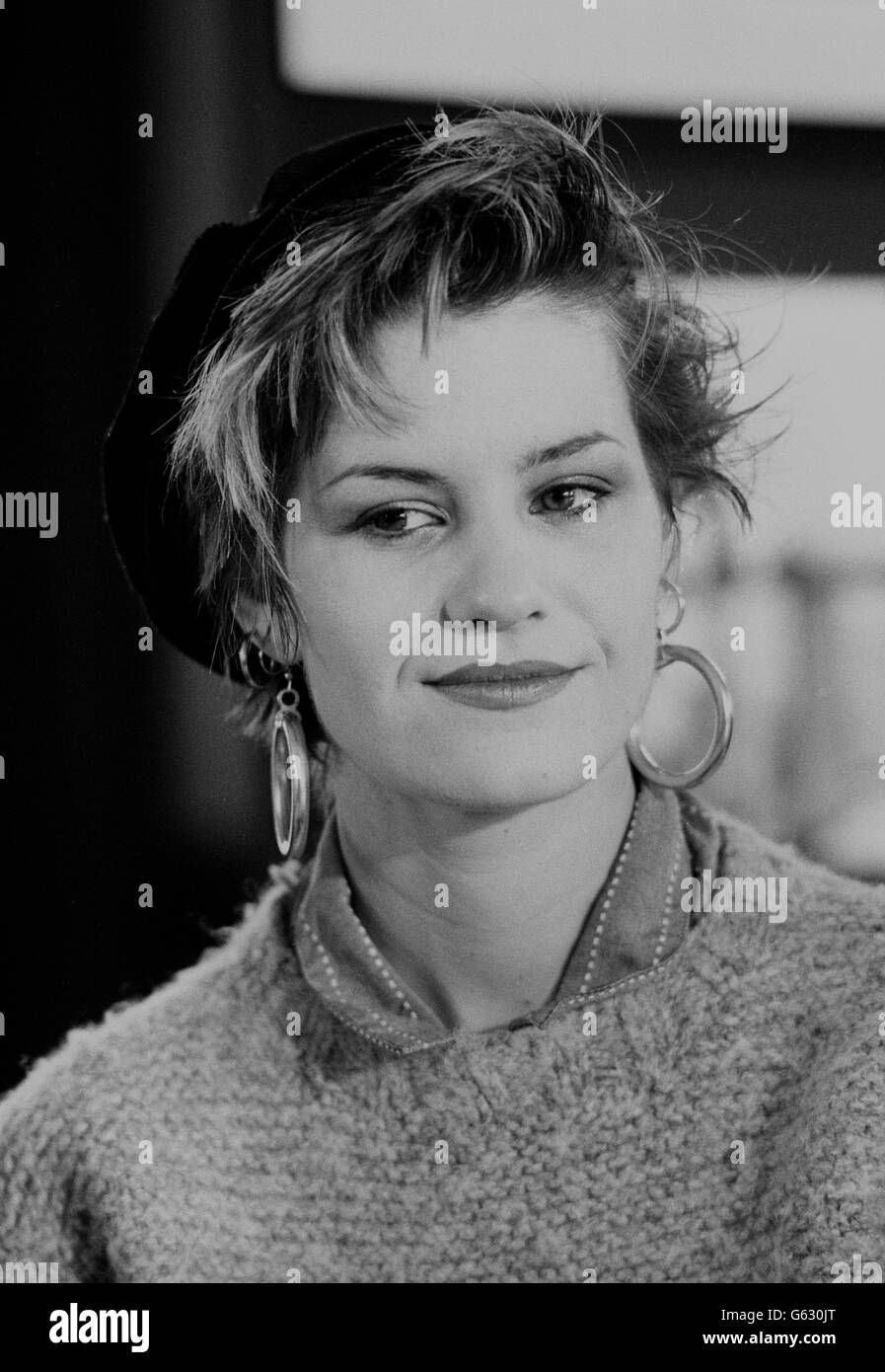 Siobhan Fahey, Bananarama, 1985. Siobhan Fahey aus Bananarama. Stockfoto