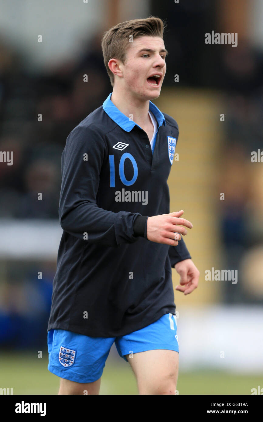 Elite-Gruppe 6 - Slowenien V England - Pirelli-Stadion Stockfoto