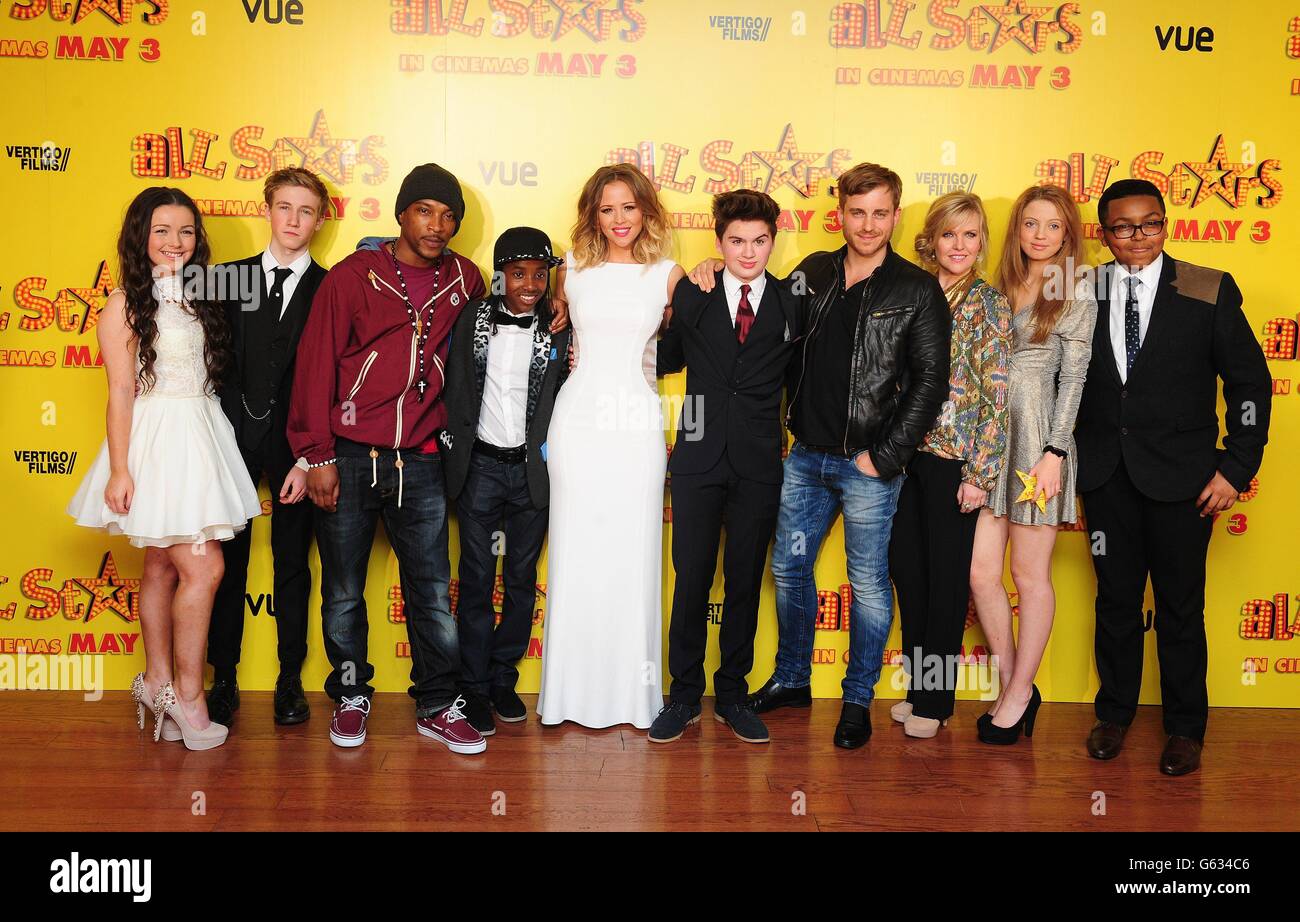 "All Stars" Premiere - London Stockfoto