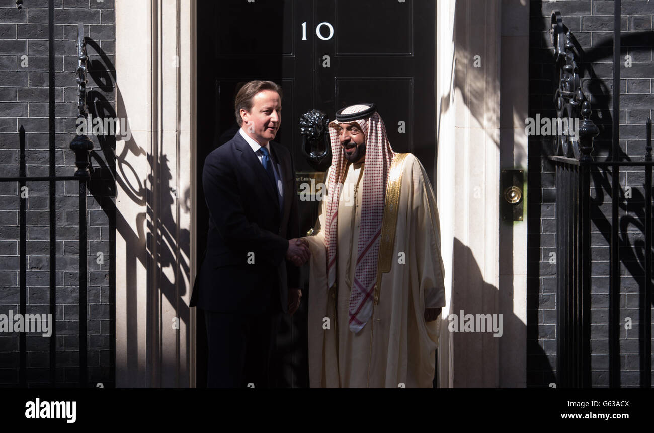 Sheikh khalifa bin zayed al nahyan downing street -Fotos und -Bildmaterial in hoher Auflösung ...