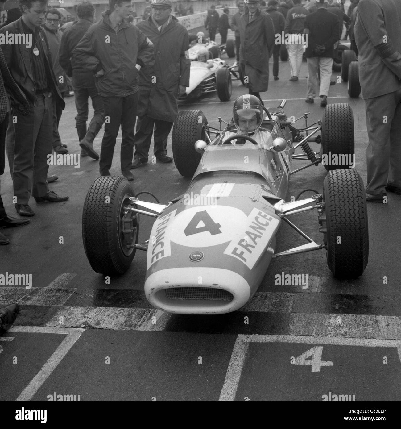 Motorsport - FIA European International - Brands Hatch. JP Beltoise, in Alpine Renault Stockfoto