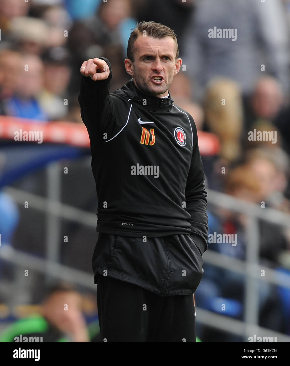 Fußball - Professional Development League Two - Play Off - Finale - Cardiff City gegen Charlton Athletic - Cardiff City Stadium Stockfoto