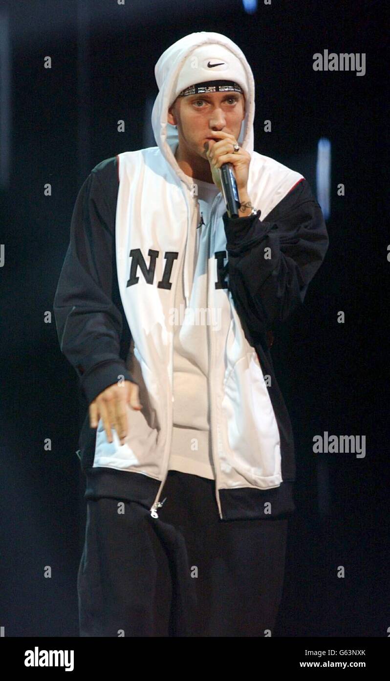 Spanien Rapper Eminem mtv europe -Fotos und -Bildmaterial in hoher Auflösung – Alamy