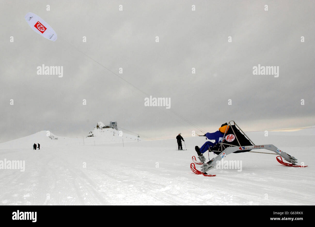 Brian Cunningham Kit Kat kite Stockfoto