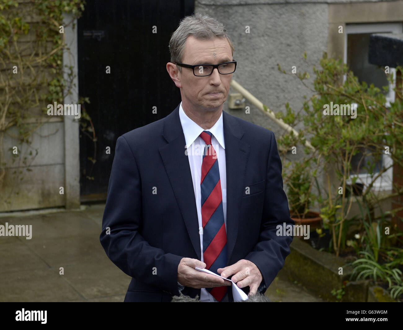 Nigel Evans Angriff Vorwürfe Stockfoto